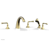 Phylrich - 3Ring Bent Lever Dec - Burnished Gold