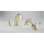 Phylrich - 3Ring Bent Lever Dec - Old English Brass
