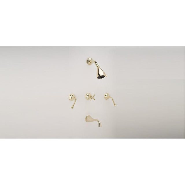 Phylrich - 3Ring Bent Lever 3 - Satin chrome