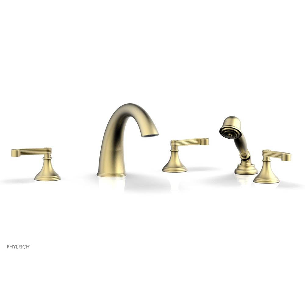 Phylrich - 3Ring Curved Handle - Burnished Gold