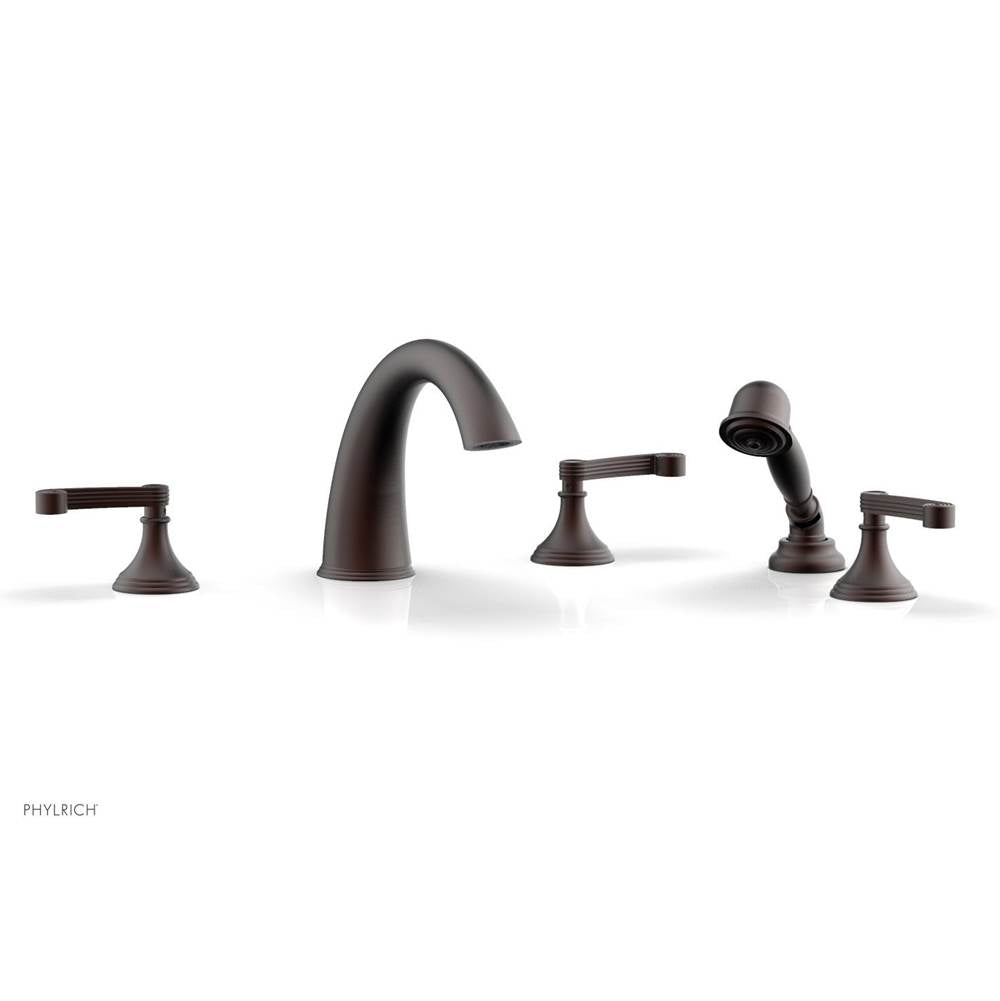 Phylrich - 3Ring Curved Handle - Weathered Copper