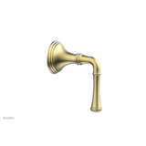 Phylrich - 3Ring Bent Lever 1 - Burnished Gold