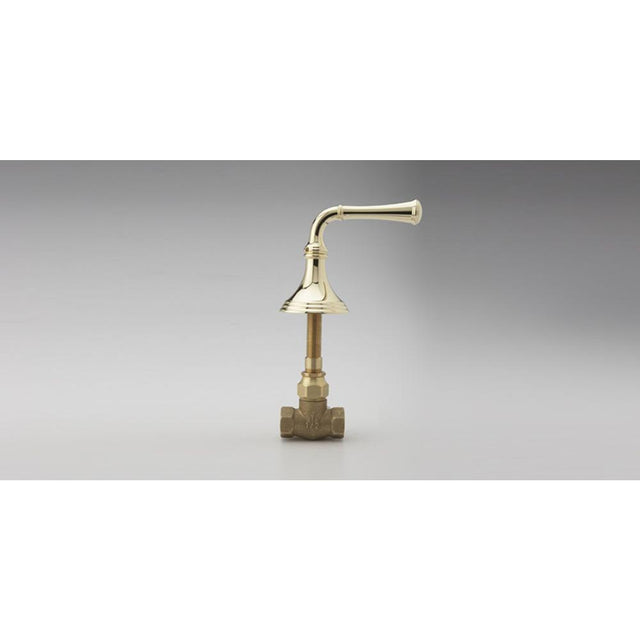 Phylrich - 3Ring Bent Lever   1 - Old English Brass