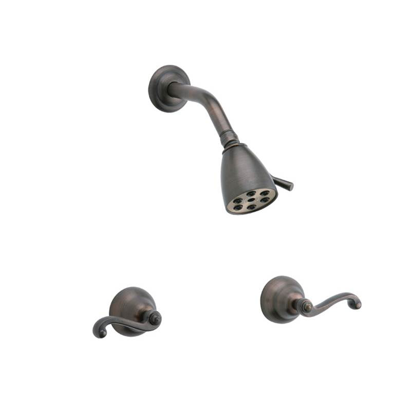 Phylrich - Savannah 2 Handle Sh - Old English Brass
