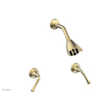 Phylrich - 3Ring Bent Lever 2 - Burnished Gold