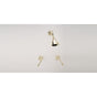 Phylrich - 3Ring Bent Lever 2 - Satin chrome