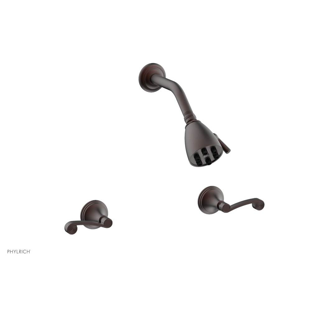 Phylrich - 3Ring Curved Handle - Weathered Copper