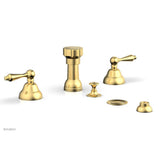 Phylrich - Revere 4 Hole Bidet - Burnished Gold
