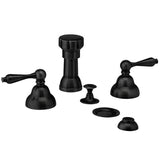 Phylrich - Revere 4 Hole Bidet - Old English Brass