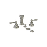 Phylrich - Revere 4 Hole Bidet - Satin chrome