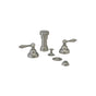 Phylrich - Revere 4 Hole Bidet - Satin chrome