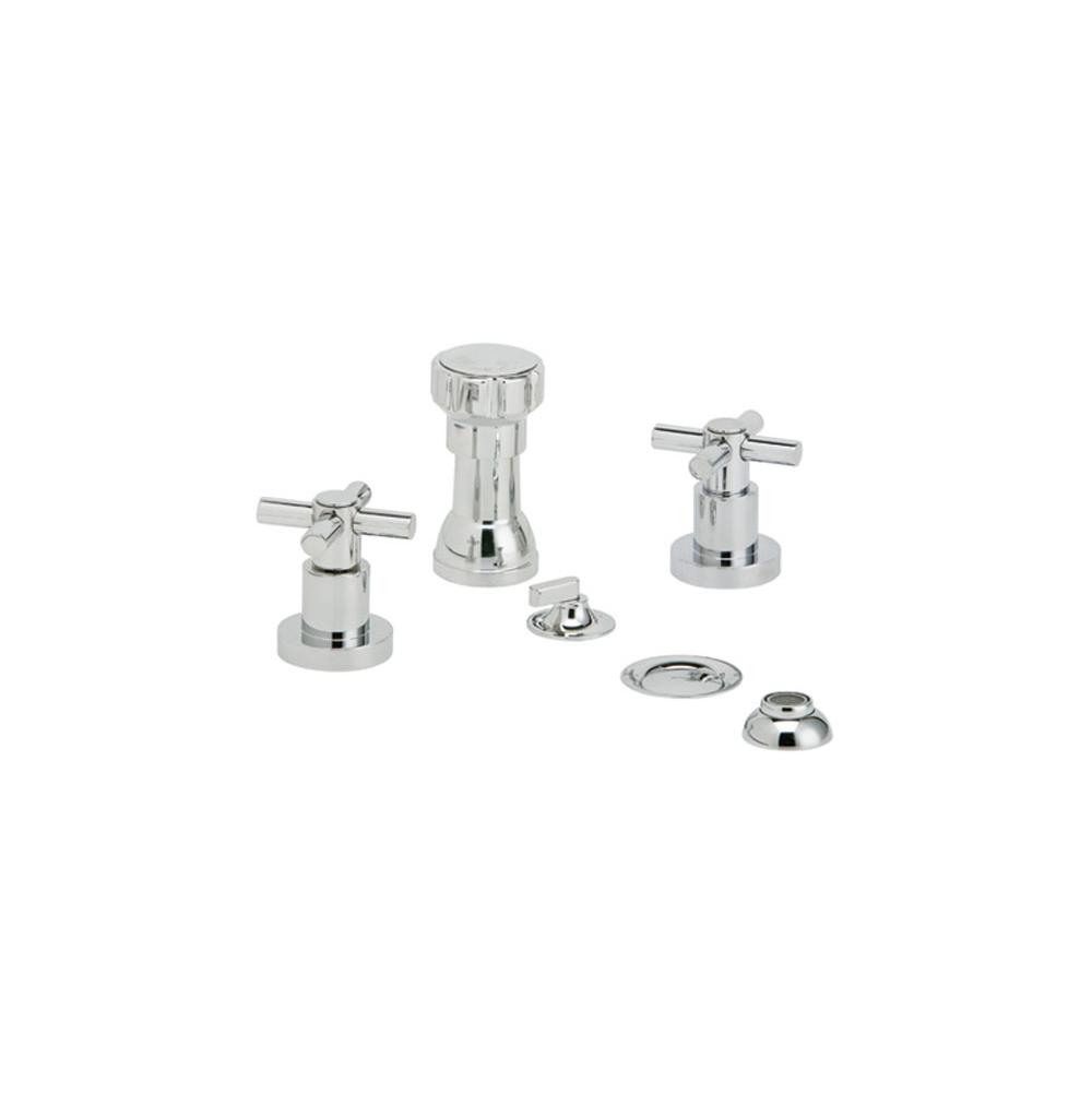 Phylrich - Basic Crs 4 Hole Bid - Satin chrome