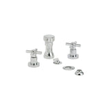 Phylrich - Basic Crs 4 Hole Bid - Satin chrome
