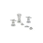 Phylrich - Basic Crs 4 Hole Bid - Satin chrome