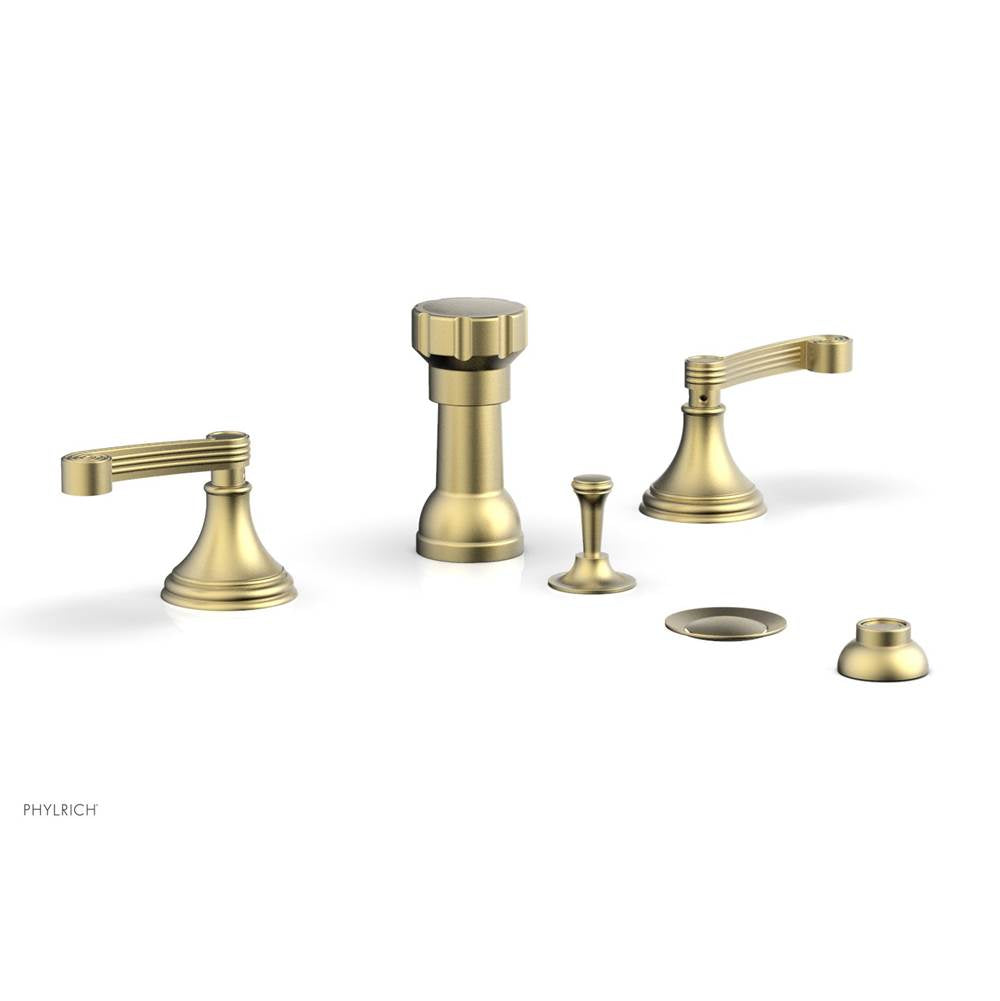 Phylrich - 3Ring Curved Handle - Burnished Gold