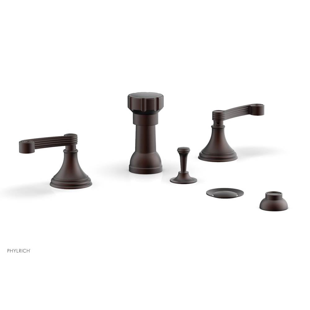 Phylrich - 3Ring Curved Handle - Weathered Copper