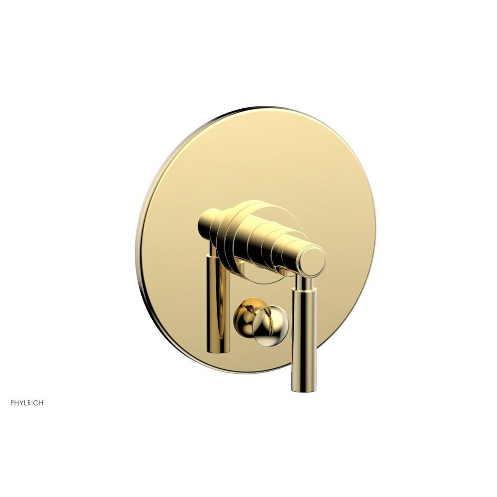 Phylrich - BASIC Plate & Handle Trim only DPB2130TO - Polished Brass Uncoated