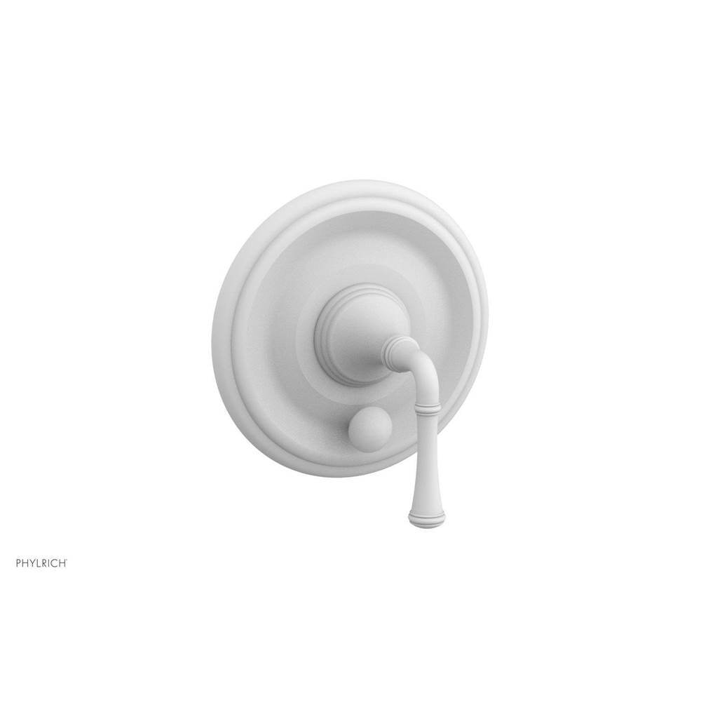 Phylrich - 3RING Plate and Handle Trim only DPB2205TO - Satin White