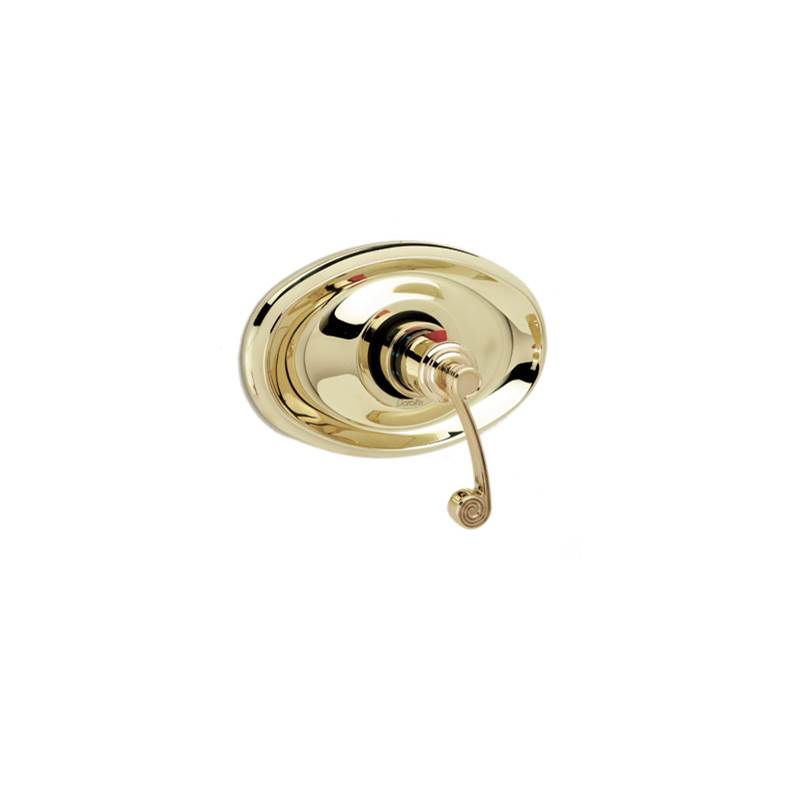 Phylrich - 3Ring Curved Handle - Old English Brass