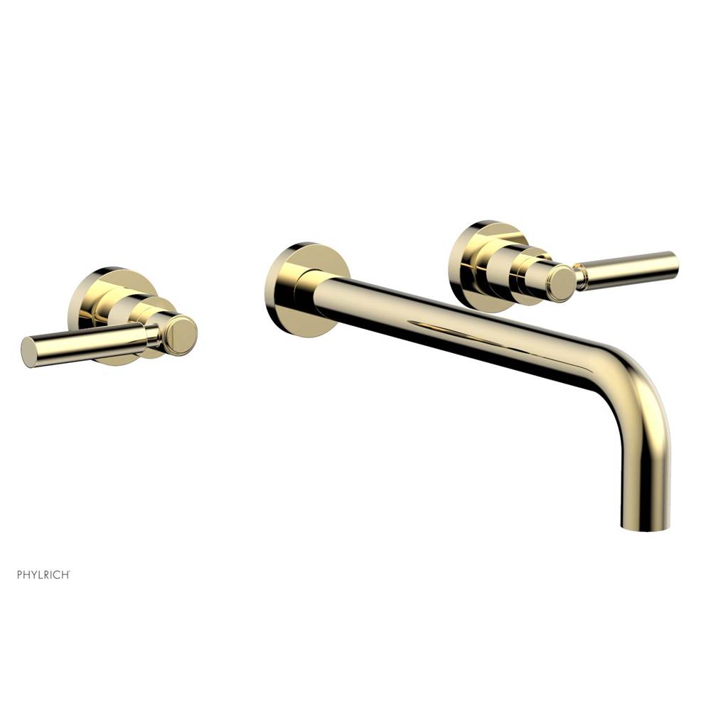 Phylrich - Basic Lever Wall Lav - Polished Brass Uncoated