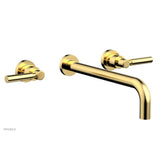 Phylrich - Basic Lever Wall Lav - Satin Gold