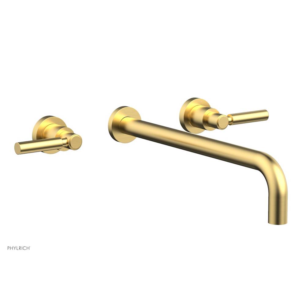 Phylrich - Basic Lever Wall Lav - Burnished Gold