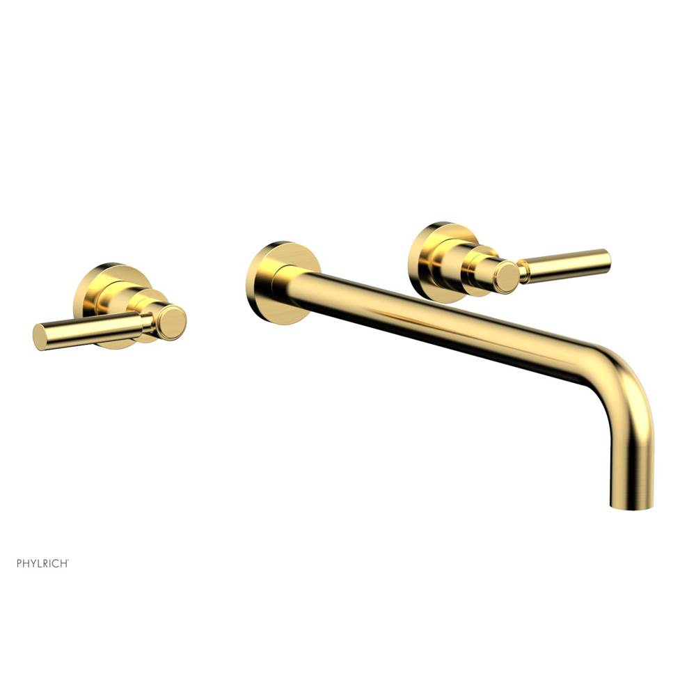 Phylrich - Basic Lever Wall Lav - Satin Gold
