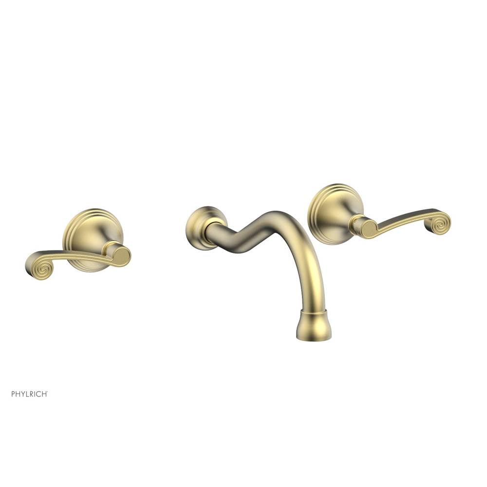 Phylrich - 3Ring Curved Handle - Burnished Gold
