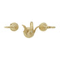 Phylrich - SWAN Wall Tub Set K1123 - Old English Brass