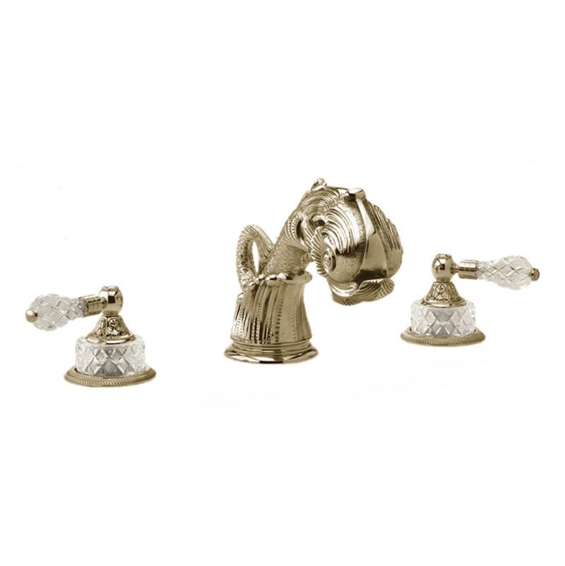 Phylrich - Wall Tub, Dolphin Cr - Old English Brass