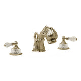 Phylrich - Wall Tub, Dolphin Cr - Old English Brass