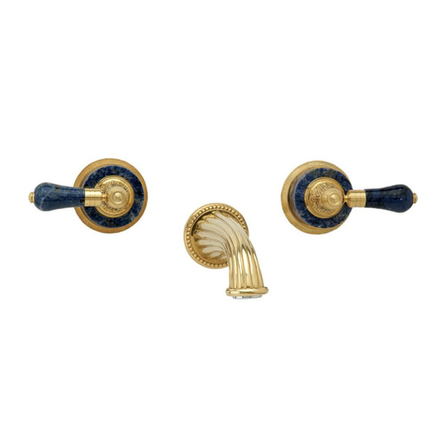 Phylrich - VERSAILLES Wall Tub Set K1242 - Old English Brass