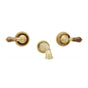 Phylrich - REGENT Wall Tub Set K1271 - Old English Brass