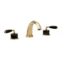 Phylrich - Rom Tub, Valen Black - Satin chrome