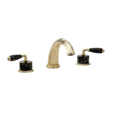 Phylrich - Rom Tub, Valen Black - Old English Brass