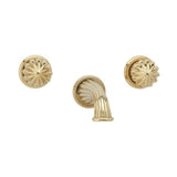 Phylrich - GEORGIAN & BARCELONA Wall Tub Set - Round Handles K1361 - Old English Brass