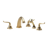 Phylrich - Deck Tub With Hand - Satin chrome