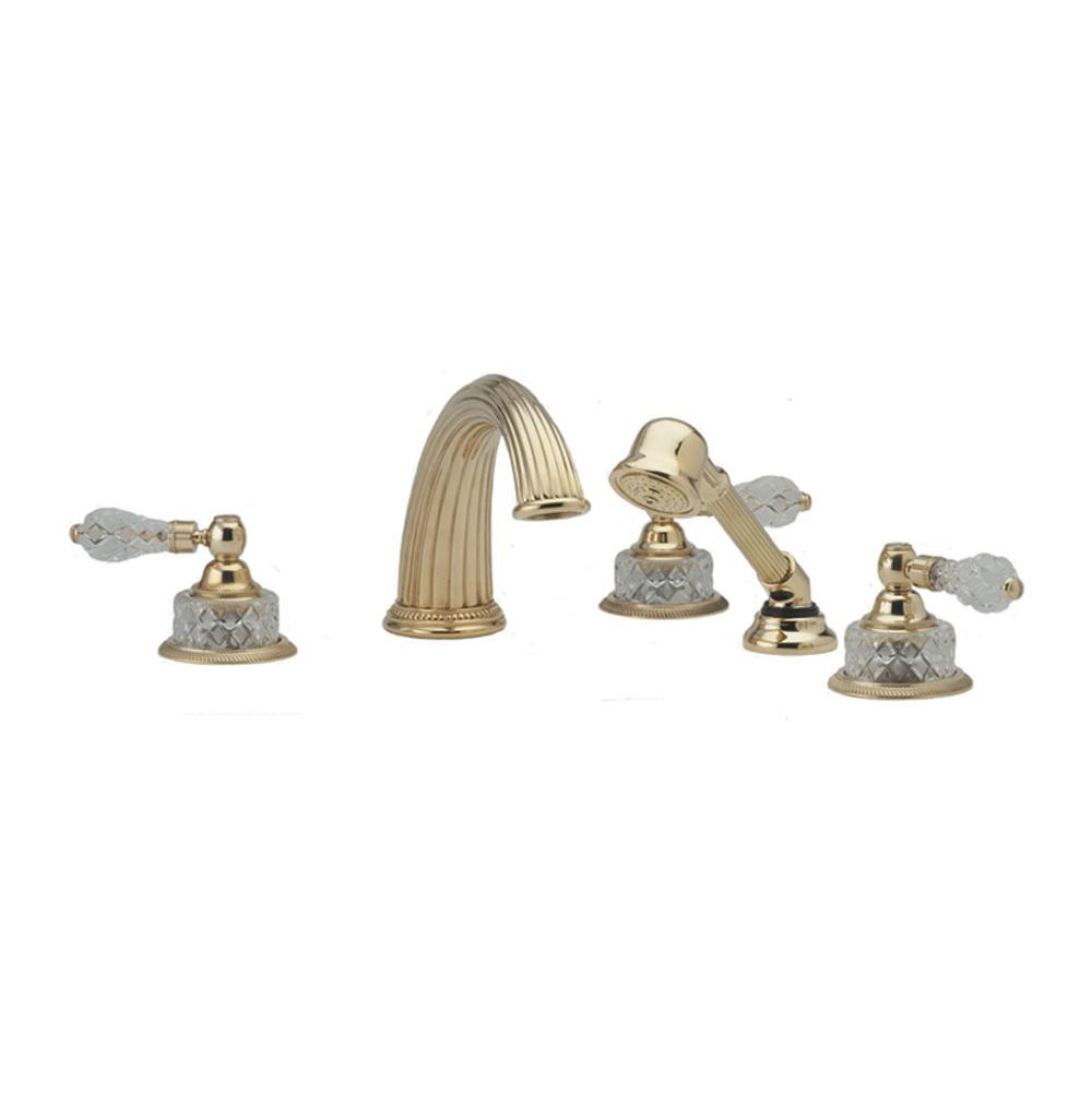 Phylrich - Deck Tub With Hand - Satin chrome