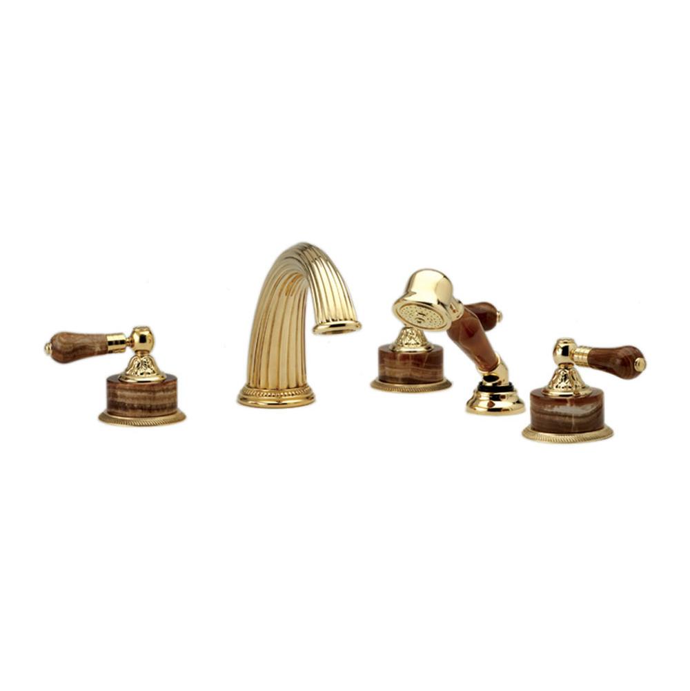 Phylrich - Deck Tub With Hand - Satin chrome