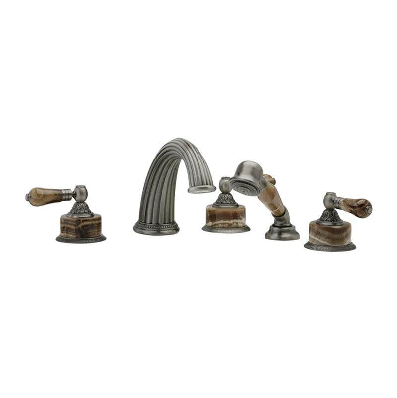 Phylrich - Deck Tub With Hand - Weathered Copper
