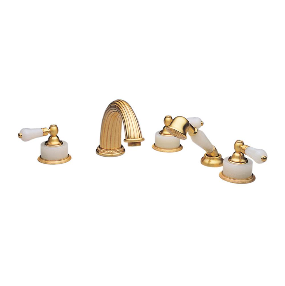 Phylrich - Deck Tub With Hand - Satin chrome