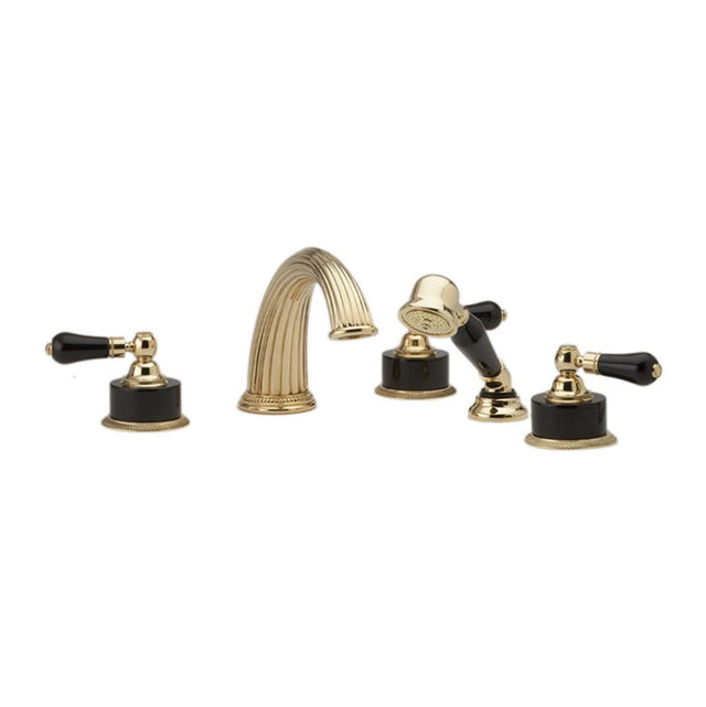 Phylrich - Deck Tub With Hand - Old English Brass