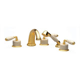 Phylrich - Deck Tub With Hand - Satin chrome