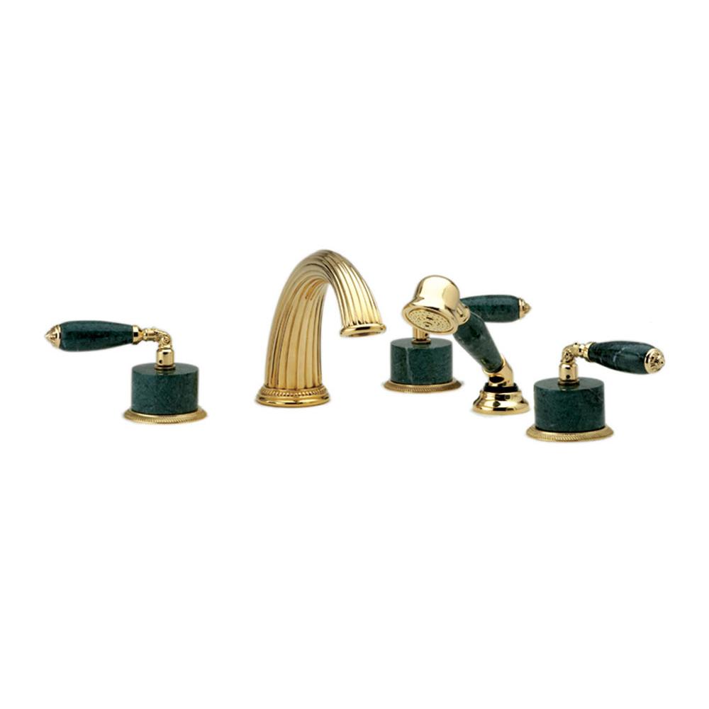 Phylrich - Deck Tub With Hand - Satin chrome