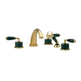 Phylrich - Deck Tub With Hand - Satin chrome