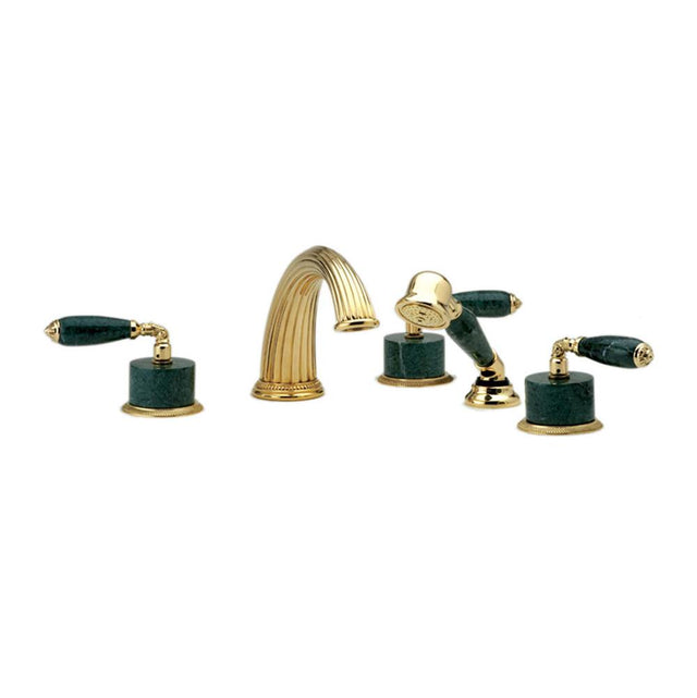 Phylrich - Deck Tub With Hand - Satin chrome