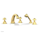 Phylrich - Deck Tub With Hand - Burnished Gold