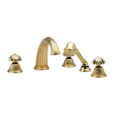Phylrich - Deck Tub With Hand - Satin chrome