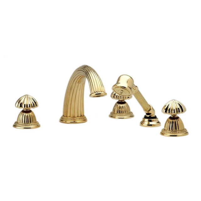 Phylrich - Deck Tub With Hand - Satin chrome