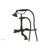 Phylrich - 3 Ring Straight Handle On Exposed Tub &   Shower Set. - Antique Bronze
